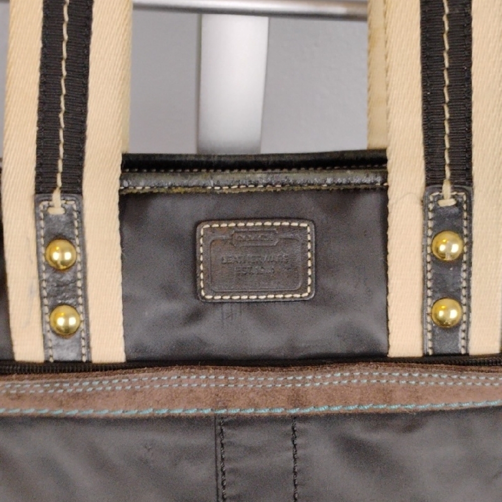 Coach Black Vintage Tote Bag - Picture 4 of 15